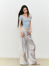Bowknot Lyocell Knit T-shirt - CHINASQUAD