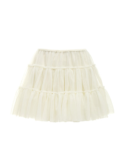 Ballet Tulle Mini Skirt