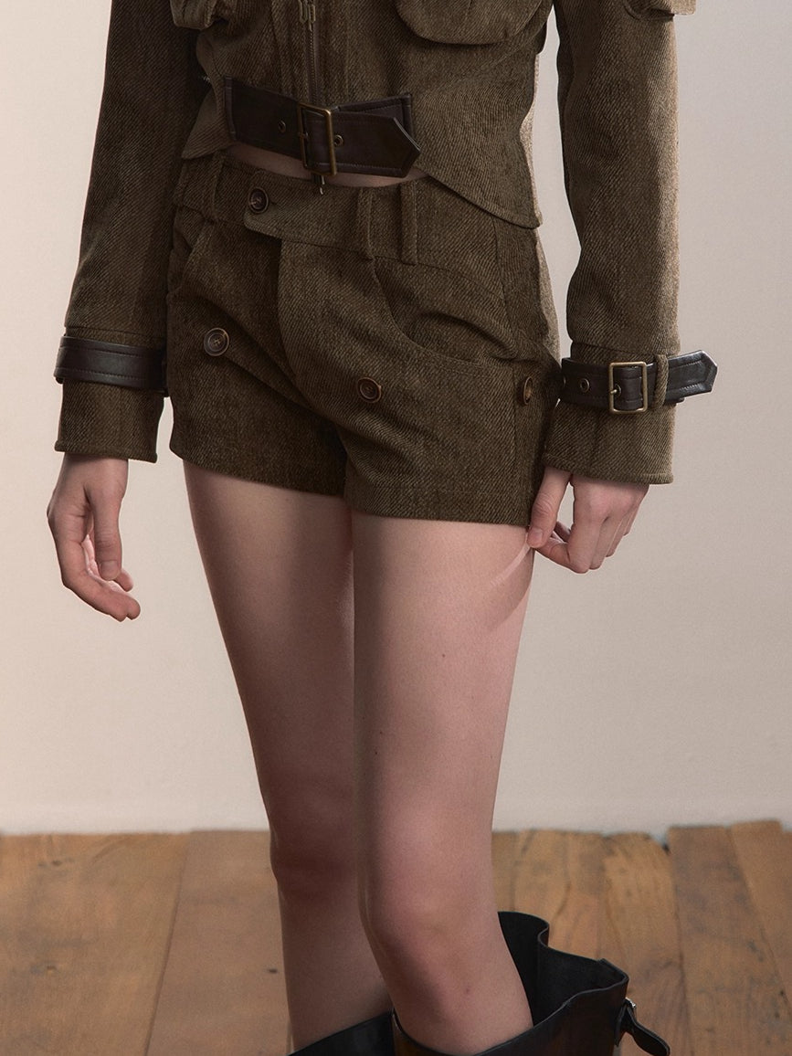 Convertible Detachable Mini Skort