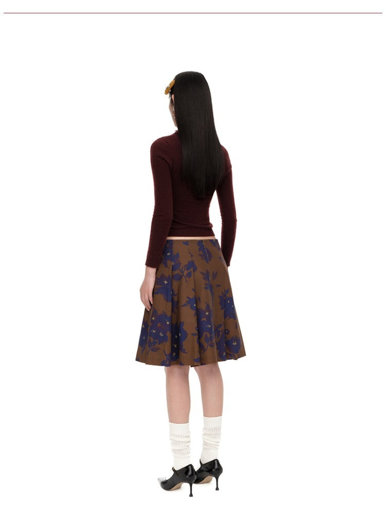 Collared Wool-Blend Fitted Knit Cardigan