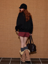 Embellished Animal Embroidery Cotton Sweatshirt - CHINASQUAD