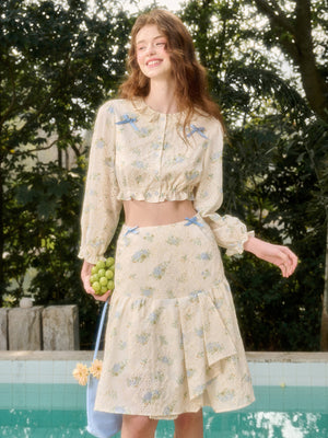 Floral Skirt / S