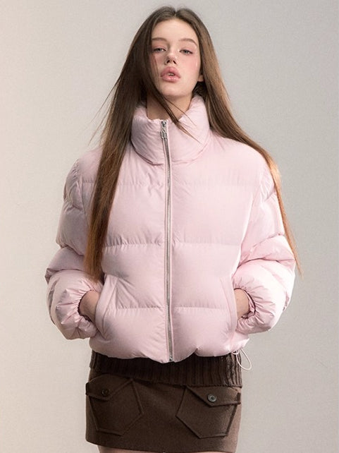 Detachable Faux Fur Collar Down Jacket