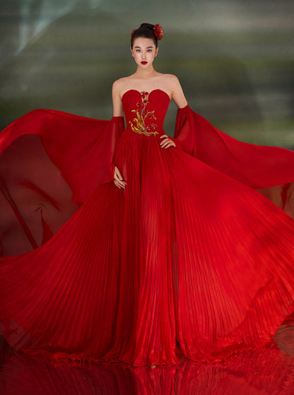 Scarlet Phoenix Gown
