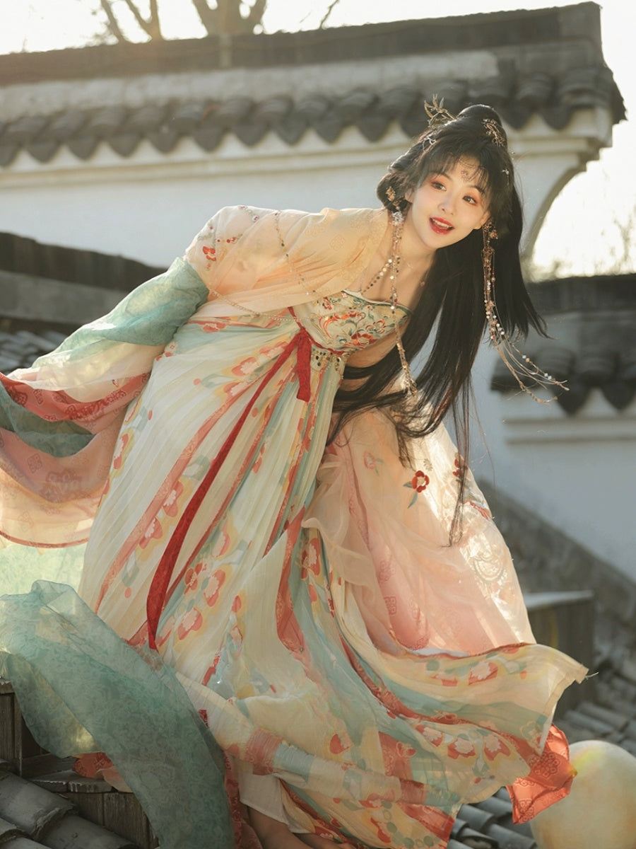 &quot;长安乐&quot; Tang Dynasty Hanfu Set