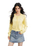 Rolled-Edge Knit Cardigan - CHINASQUAD