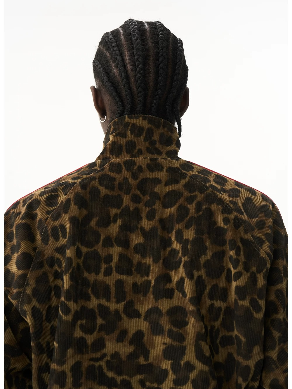 Vintage Leopard Print Sport Jacket