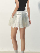 Embroidered Elastic Waist Skirt - CHINASQUAD