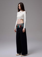 Ruched Long Sleeve Cropped T-shirt - CHINASQUAD