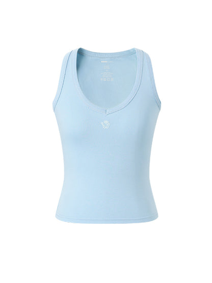 V-neck Fitted Top - CHINASQUAD
