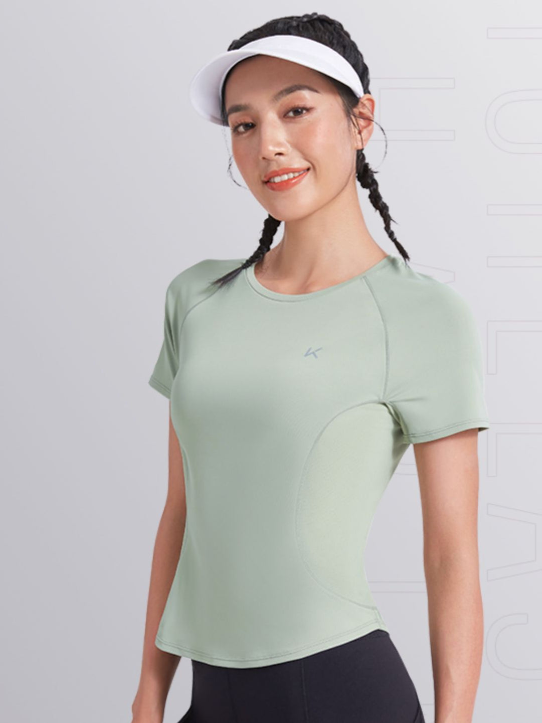 Moisture-wicking Breathable Loose-fit Running Yoga T-shirt