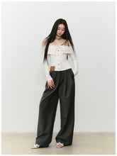 Collared Waist-fitted High-stretch Denim Jacket - CHINASQUAD
