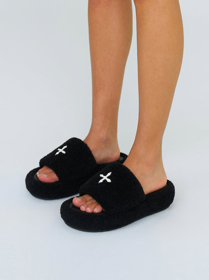 SMFK Compass Woolly Classic Furry Women Slippers