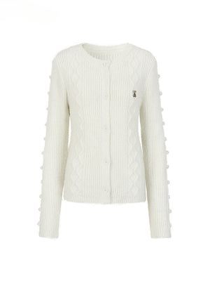 White Cardigan / S