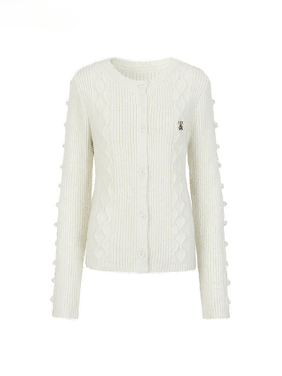 White Cardigan / S