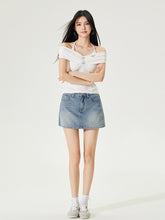 One-shoulder Tie-neck Top - CHINASQUAD