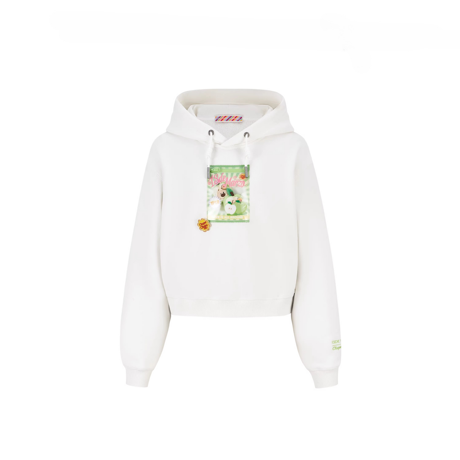 Lollipop Wrapper Cropped Hoodie