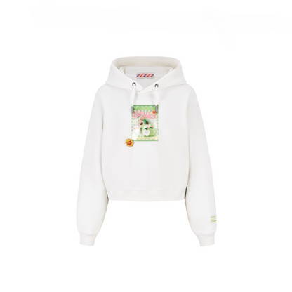 Lollipop Wrapper Cropped Hoodie