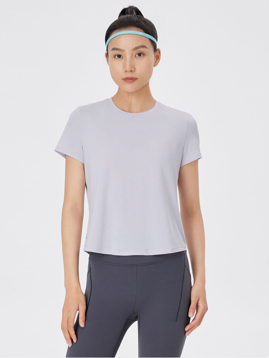 Round-neck Loose Quick-dry Fitness Shirt