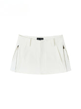 Casual Pencil Skirt with Double - Side Zippers - CHINASQUAD