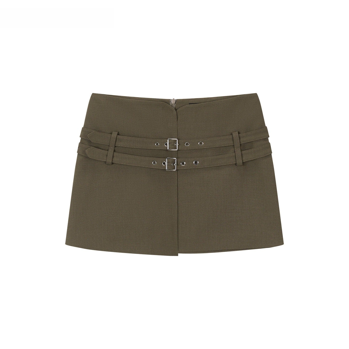 Asymmetric Tailored Mini Skirt