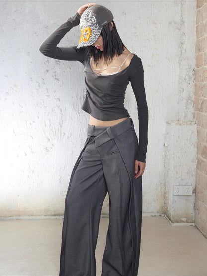 Rock Leopard Newspaper Print Baseball Cap