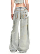 Washed Reversed - Pocket Jeans - CHINASQUAD