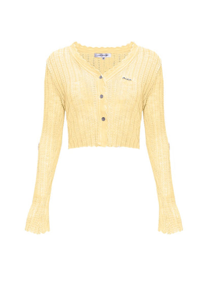 Lace-Trim UV Protection Cardigan
