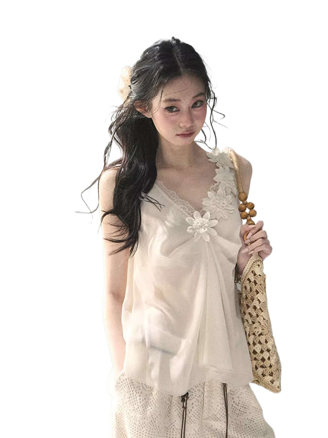 Silent Rose Lace Top