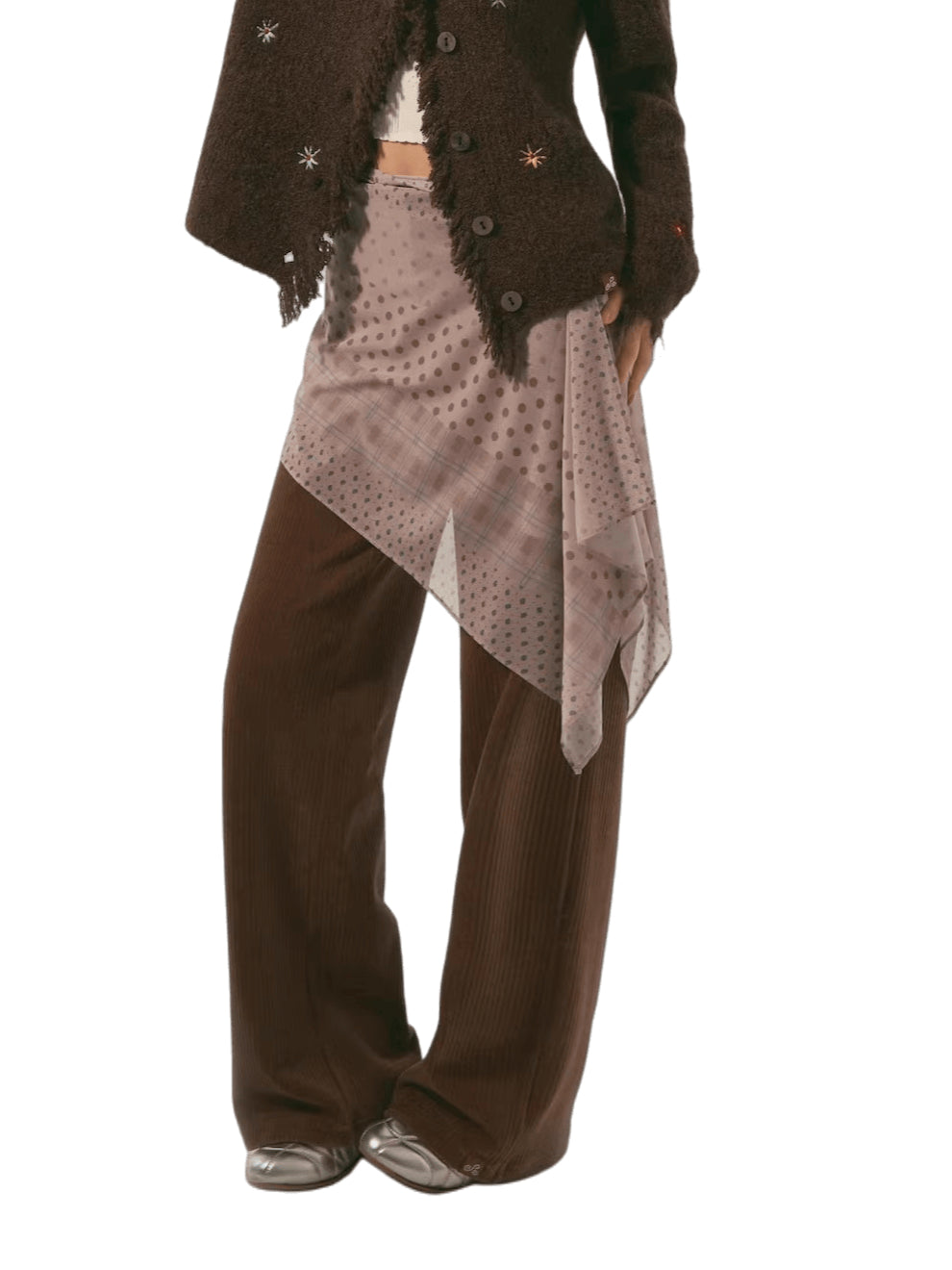 Pants &amp; Tie-waist Apron Set