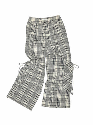 Black White Pant / S