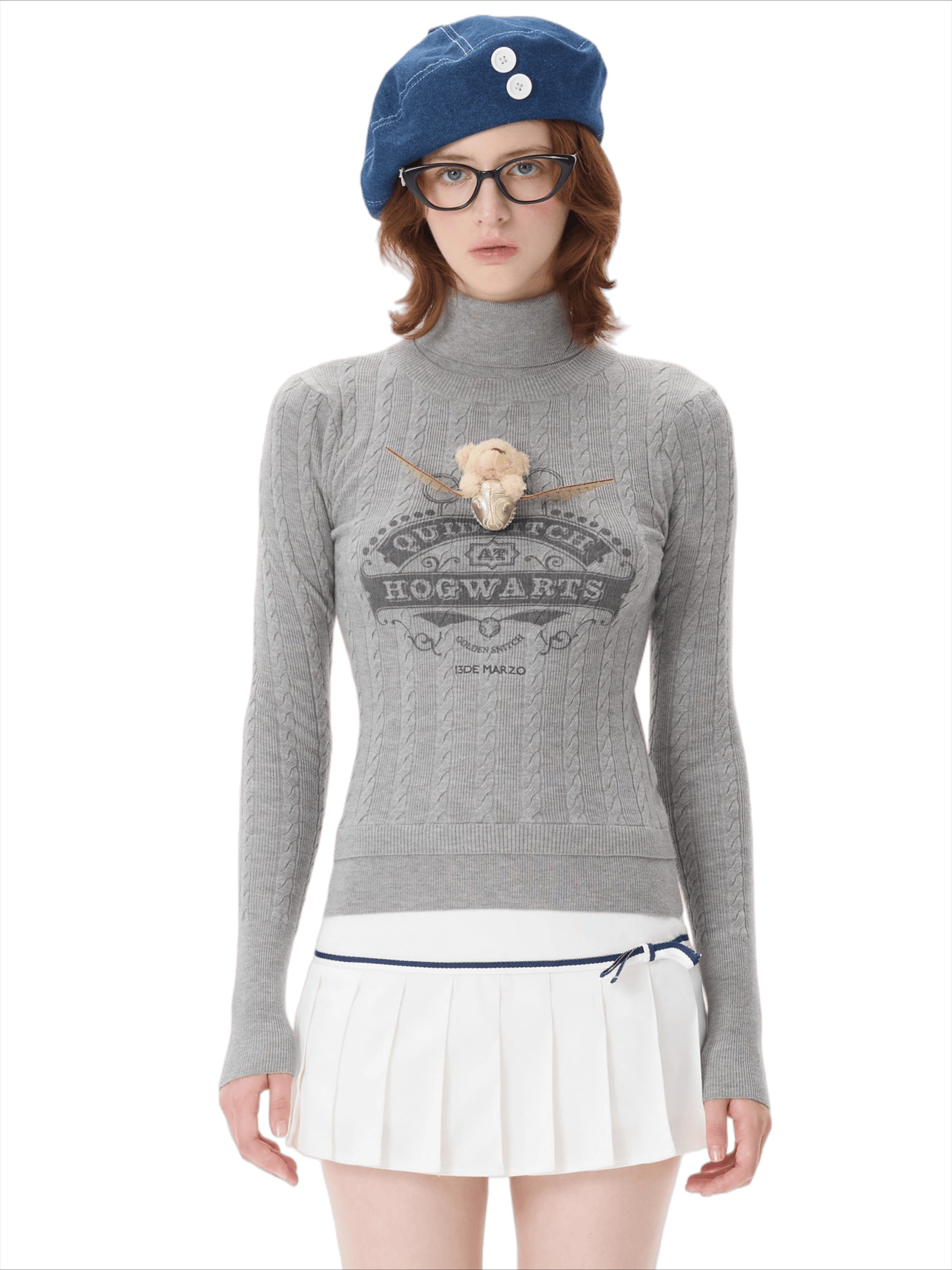 13DE MARZO Quidditch Knit Base Layer Turtleneck – CHINASQUAD
