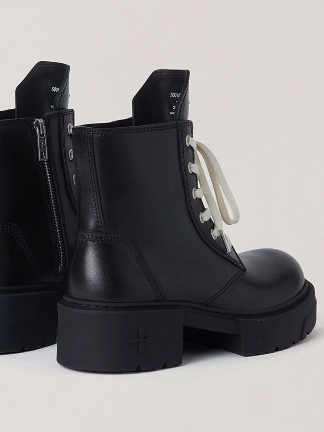 Nomad Leather Biker Boots