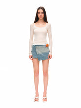 Color-block Two-piece Integrated Strap Layered T-shirt - CHINASQUAD
