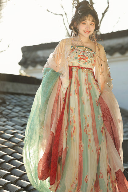 &quot;长安乐&quot; Tang Dynasty Hanfu Set