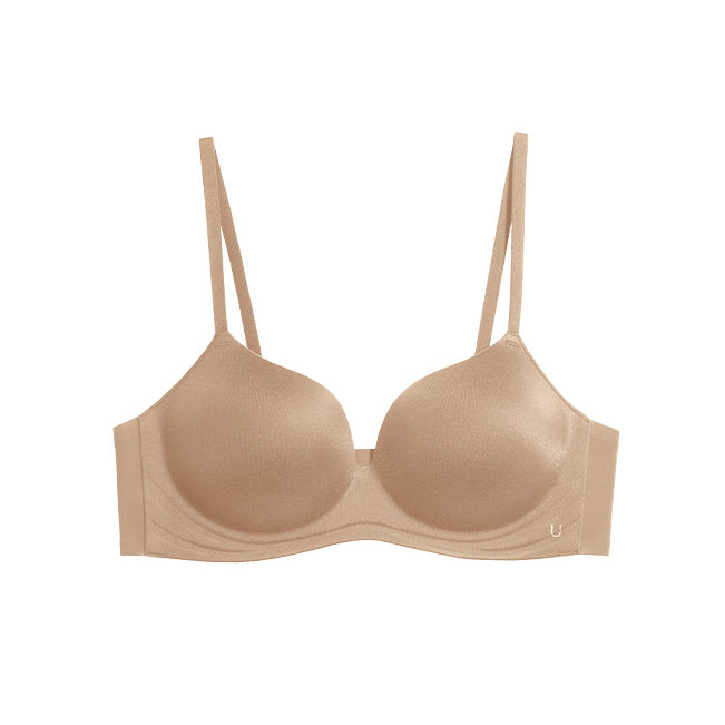 Strapless 3D Gathering Round Cup Bra - CHINASQUAD