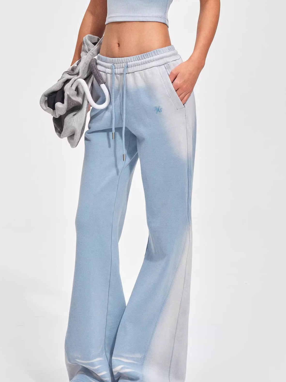Heavyweight Cotton Micro-Flare Sweatpants
