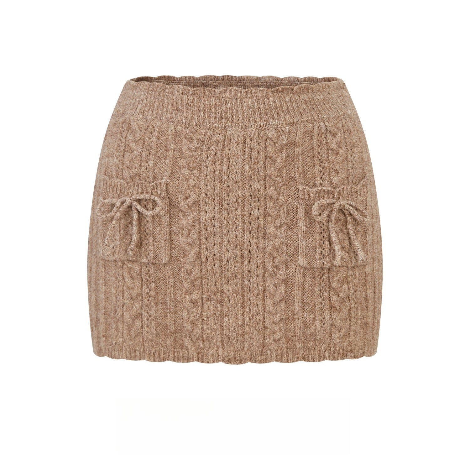Little Deer Wool Cloud Knit Sweater &amp; Skirt/Shorts Set