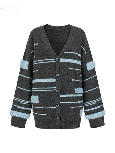 Blue & Gray (Cardigan) / S