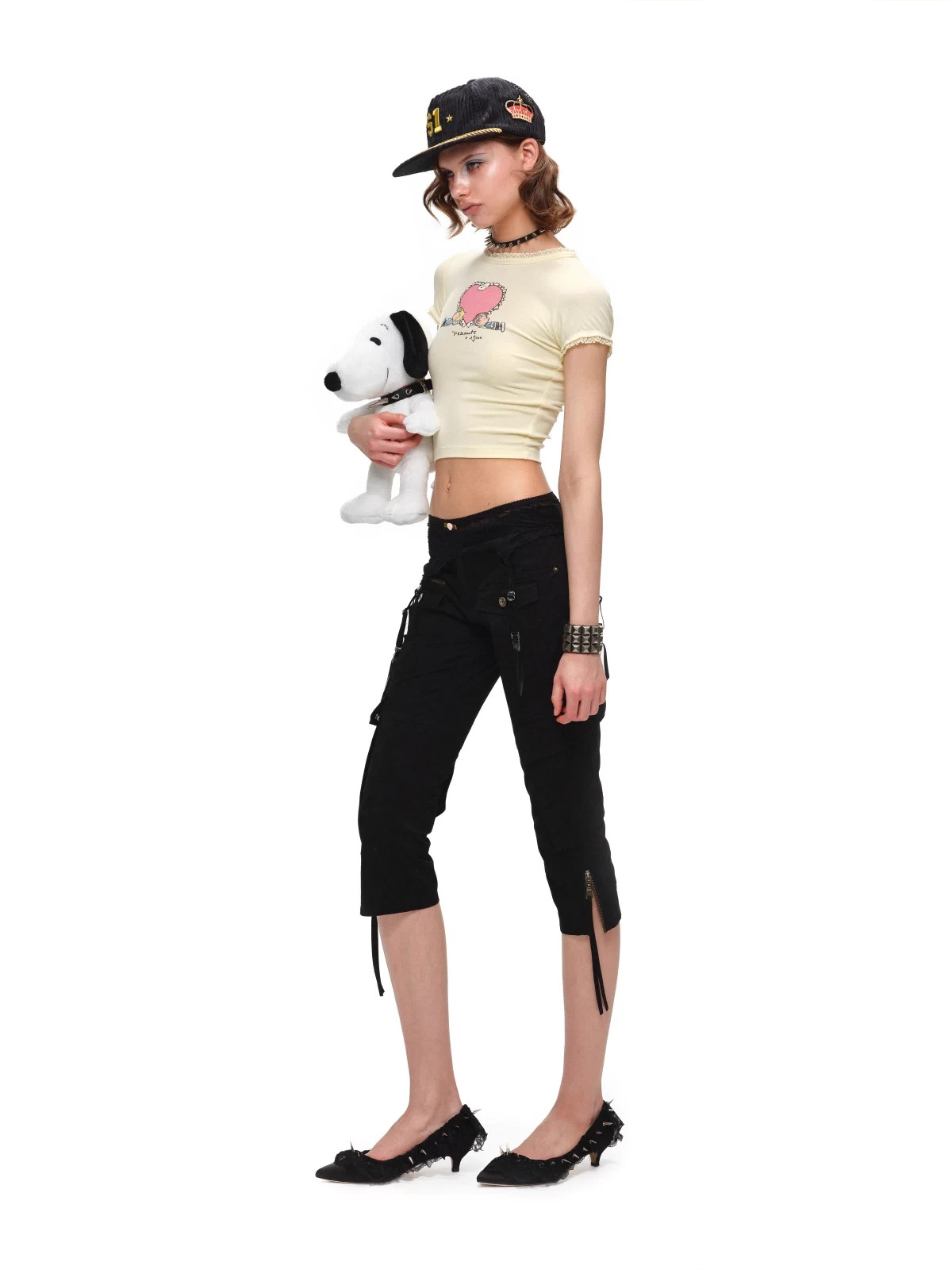 Multi-Pocket Utility Stretch Cargo Shorts