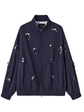 Hollow Cut Floral Jacket - CHINASQUAD