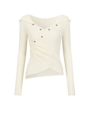 Off-white Blouse / S (Pre-sale 10 days)