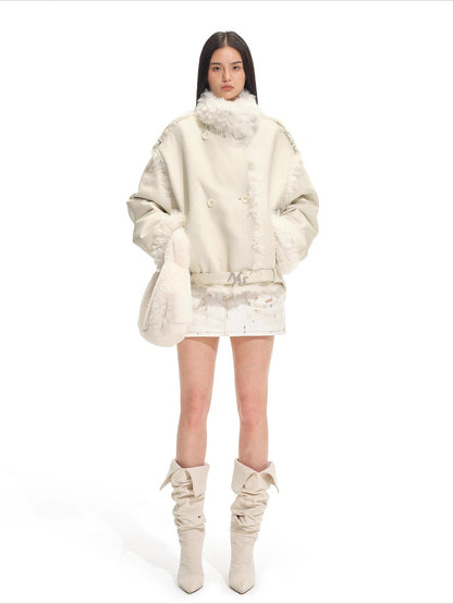 Will Faux Shearling PU Jacket