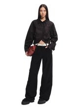 Twill Raglan Sleeve Overlap Placket Collar Jacket - CHINASQUAD