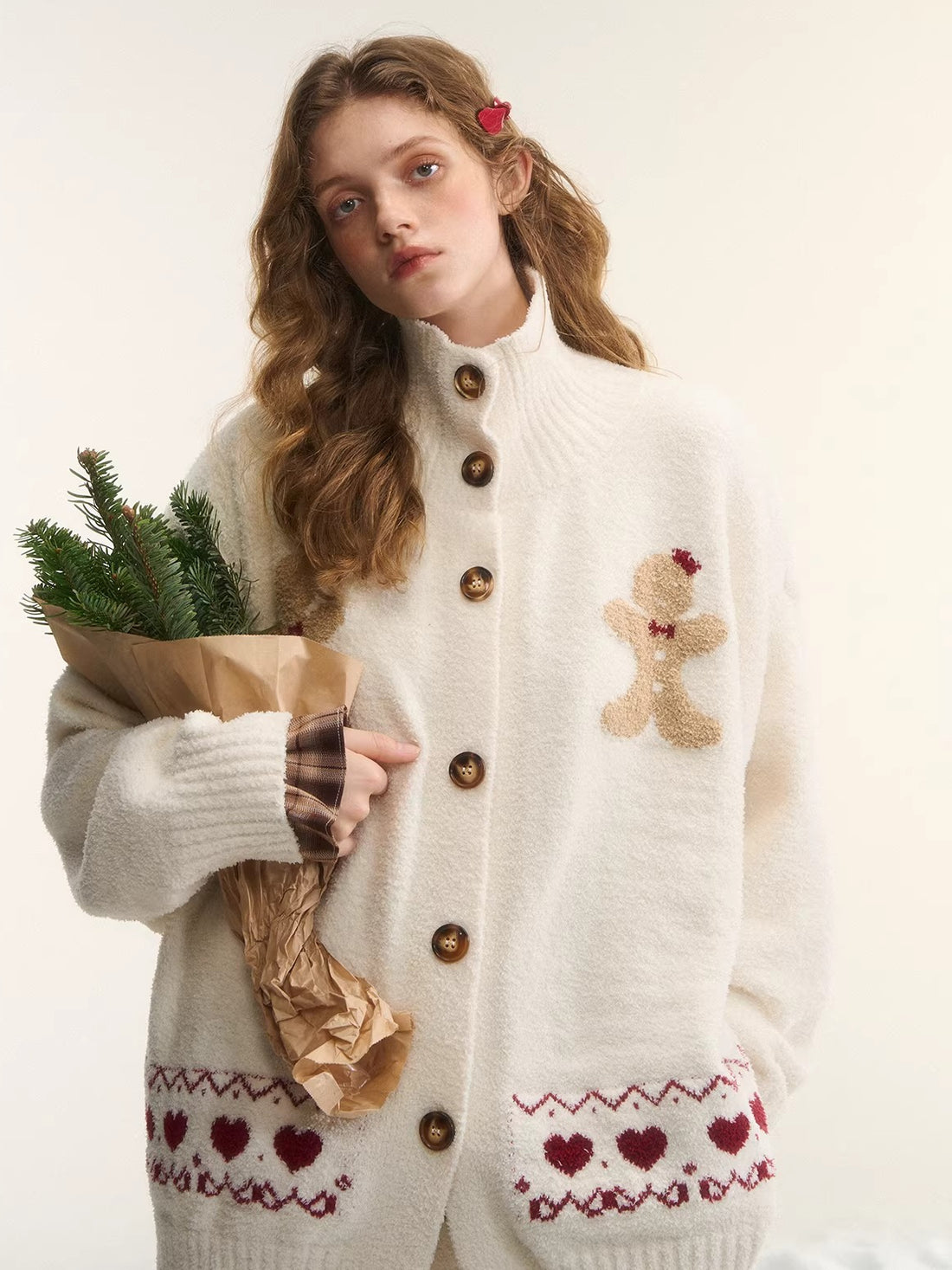 Gingerbread Knit Lounge Sweater &amp; Pants Set