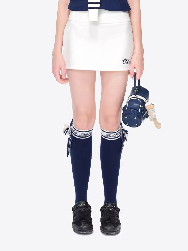 Golf Slit Skort Mini Skirts
