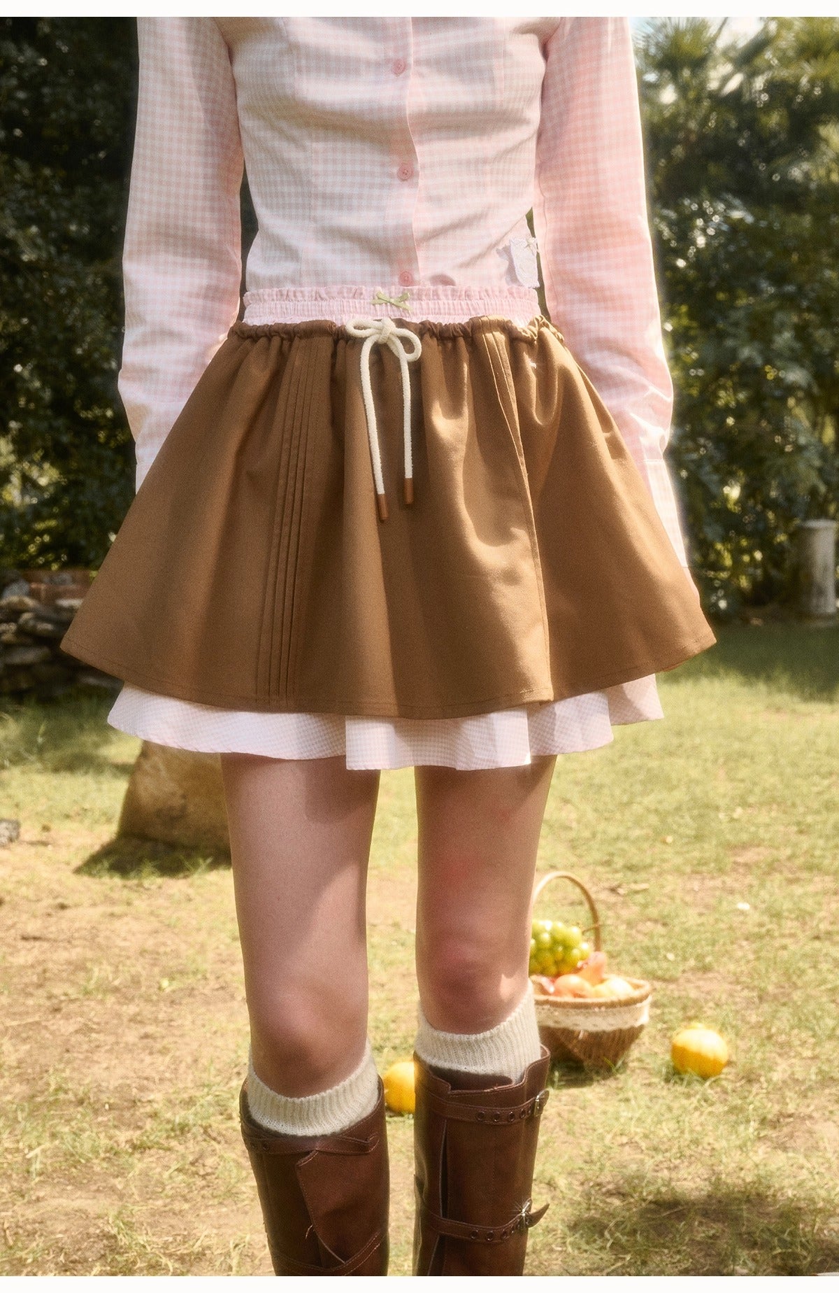 Cosagach Cloud Plaid Cotton Shirt