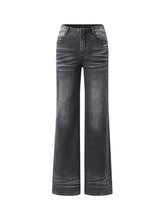 Natural Waist Fitted Straight Jeans - CHINASQUAD