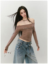One-shoulder Skin-friendly Top - CHINASQUAD