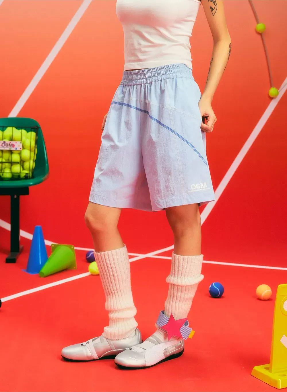 Quick-Dry Loose Five-Point Shorts